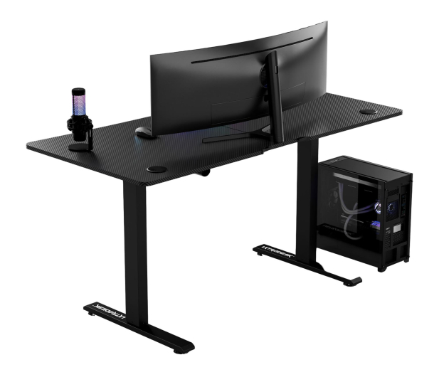 Ultradesk LEVEL V2 (Czarne - bez podkładki) (elektryczna regulacja) UDESK-LVA-BLANK - 1352012 - zdjęcie 4